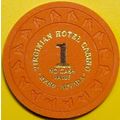 Virginian. $1 NCV Casino Chip. Reno, NV. E62.
