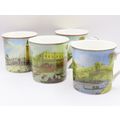 Venice Mugs Set of 4 Fine China 8.5 CM Boxed Gi...