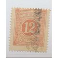 Sweden Stamp Scott #J5, Used