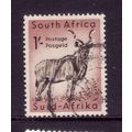 SOUTH AFRICA 1954 WILD ANIMALS 1s GREATER KUDU ...