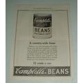 1921 Campbell's Soup Pork and Beans Ad - Countr...