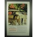 1961 Nassau and The Bahamas Tourism Ad - Delightful