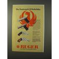 1995 Ruger Gun Ad - KP89DAO, KP94, SP101, KGPF-331