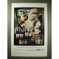 1996 BlueCross BlueShield Insurance Ad - What If?