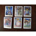 Yugoslavia 1969 Frescoes in Monasteries set min...