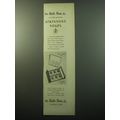 1950 Halle Bros. Atkinsons Soaps Advertisement