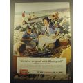 1959 Rheingold Beer Ad - It's twice as good with Rheingold! says Robbin Bain