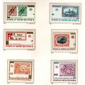 Papua New Guinea ASC 263-68 1973 Stamp Annivers...