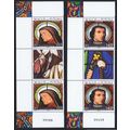Wallis and Futuna Stained Glasses Strips of 2+l...