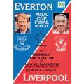 EVERTON v LIVERPOOL LEAGUE CUP FINAL REPLAY 1984