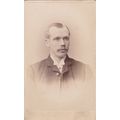 VICT. CDV PHOTO -YOUNG MOUSTACHED MAN BY HERBER...