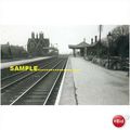 Alsager 1952 RAILWAY STATION interior Real Phot...