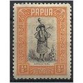 Papua 1932 SG130 1/2d Black & Orange Mounted Mi...