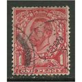 GB 1912 KGV 1d Red Stamp Wmk 49 (H36