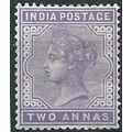India1900 SG116 2a Pale Violet Mounted Mint .. ..