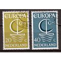 Nederland Europa Cept 1966 gestempeld