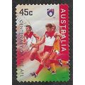AUS 1996 45c(S/A) 'CENTENARY OF THE AFL' FINE U...
