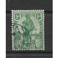 Malta.SG124 1/2d Green.Fine Used.Dec19a