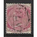 JAMAICA 1870 2d ROSE WMK CC SG 9 FINE USED