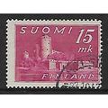 FINLAND 1945 DAILY STAMPS 15m PURPLE OLAVINLINN...