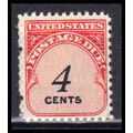 J92 4c Postage Due Just Clears MNH KA0480