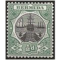 Bermuda 1906 SG35 1/2d Brown & Green Mounted Mi...