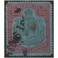 Bermuda 1929 SG89g 2/6d Black & Red/Blue Good+ ...