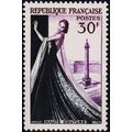France. 1953 30f S.G.1167 Mounted Mint