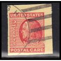 Used UX38 2c Benjamin Franklin Fine Cut Square ...