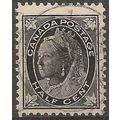 Canada 1897 SG141 1c Grey-Black Fine Used .