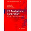 Lecture Notes in Networks and Systems: Ict Analysis and Applications