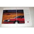 1987 Audi 5000S Car Ad - Run Against The Wind