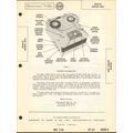 MASCO model 500 magnetic tape recorder playback...