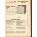 TRUETONE model 21T31 21T33 television receiver ...