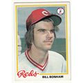 1978 Topps baseball card 276 Bill Bonham - Reds