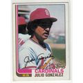 1982 Topps baseball card 503 Julio Gonzalez- Ca...