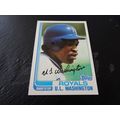 1982 Topps Card # 329A U.L. Washington Excellen...