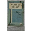 Vintage: Barnett's Street Plan with index, Watf...