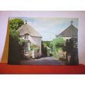 VERYAN ROUND HOUSES, CORNWALL unused postcard b...
