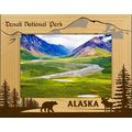 Denali National Park with Bear Laser Engraved W...