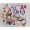 Tattered Lace Christmas Gonks Die Cuts in Printed