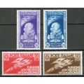 ZAYIX Italy 345-348 MNH* tone line Aeronautical...