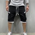 Mens' Cargo Pants Short Casual Zipper Pocket Sh...