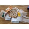 Lot of Plastic Canvas Wood Hoops For Crafts In ...