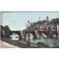 E841 BRIDGENORTH -BRIDGE AND ST MARYS CHURCH