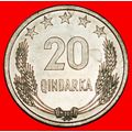 Ⰶ CHINA:SOCIALIST ALBANIA (1945-1990)★20 QINDAR...
