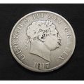 1817 George lll Silver Half Crown 0.925