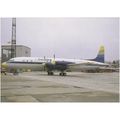 Berline Ilyushin IL18V Aircraft Postcard (A24207)
