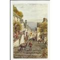 A597 Devon CLOVELLY High Street Valentine "Art ...