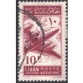 Lebanon 1953 - SG474 - 10p red - Douglas DC-4 -...